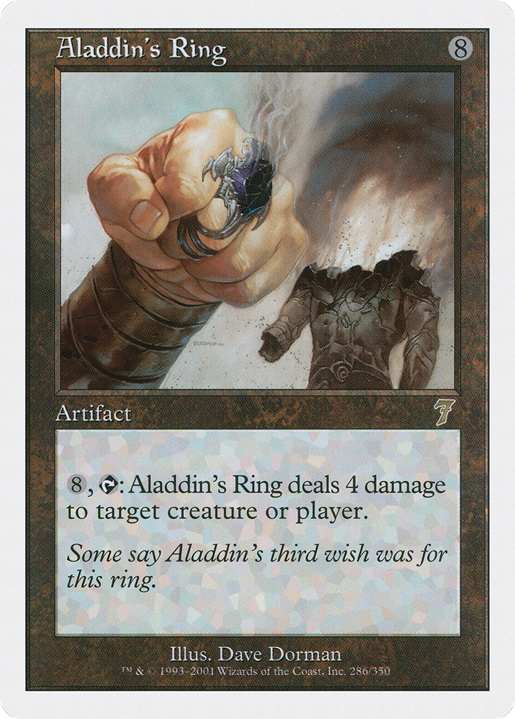 Aladdin's Ring [Seventh Edition] Foil