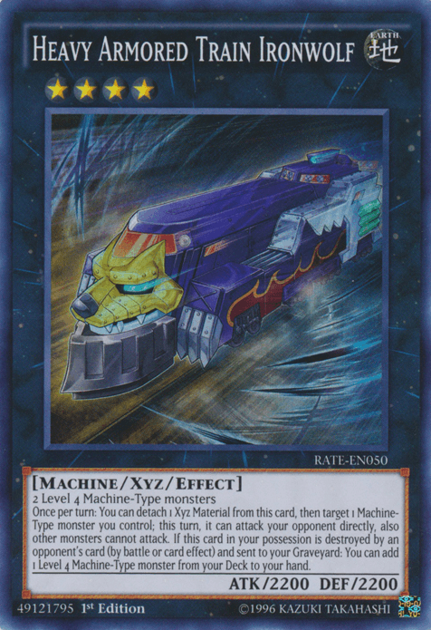Heavy Armored Train Ironwolf [RATE-EN050] Super Rare - Josh's Cards