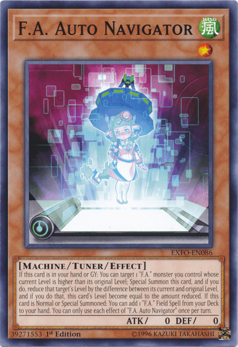 F.A. Auto Navigator [EXFO-EN086] Common - Josh's Cards