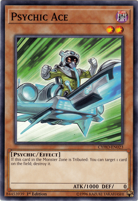 Psychic Ace [CYHO-EN023] Common - Josh's Cards