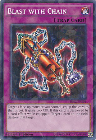 Blast with Chain [BP03-EN194] Shatterfoil Rare - Josh's Cards