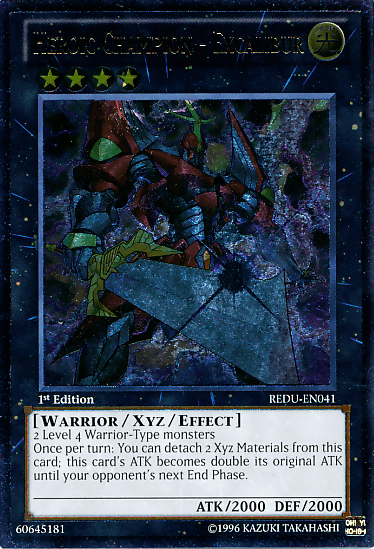 Heroic Champion - Excalibur [REDU-EN041] Ultimate Rare - Josh's Cards