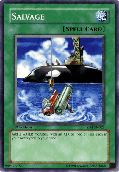 Salvage [SD4-EN023] Common - Josh's Cards