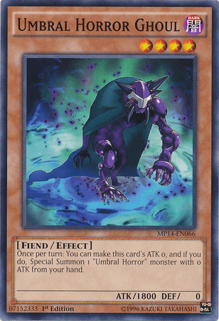 Umbral Horror Ghoul [MP14-EN066] Common - Josh's Cards