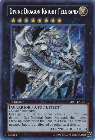 Divine Dragon Knight Felgrand [SHSP-EN056] Secret Rare - Josh's Cards