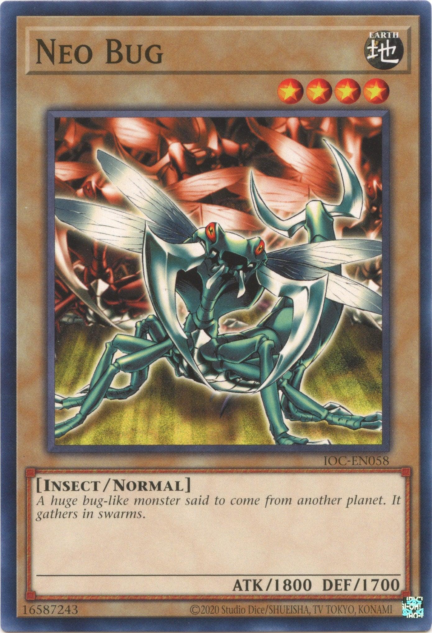 Neo Bug (25th Anniversary) [IOC-EN058] Common - Josh's Cards