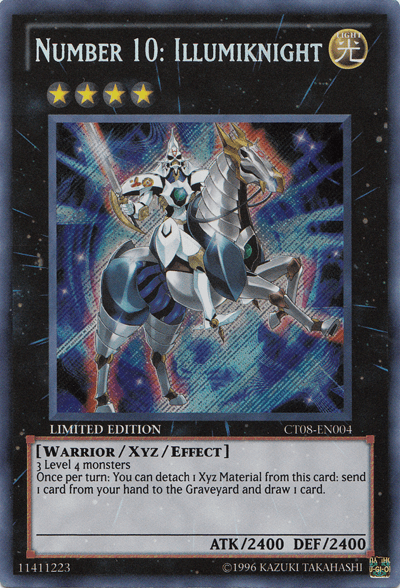 Number 10: Illumiknight [CT08-EN004] Secret Rare - Josh's Cards