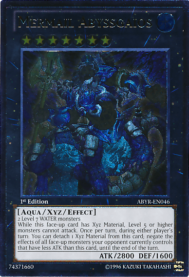 Mermail Abyssgaios (UTR) [ABYR-EN046] Ultimate Rare - Josh's Cards