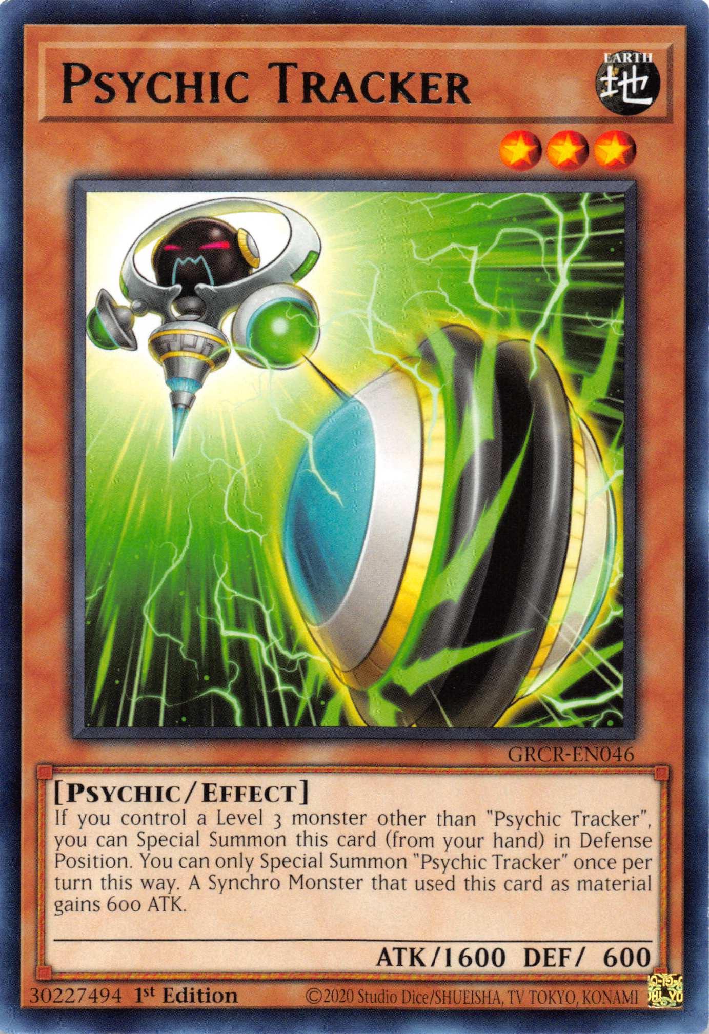 Psychic Tracker [GRCR-EN046] Rare - Josh's Cards