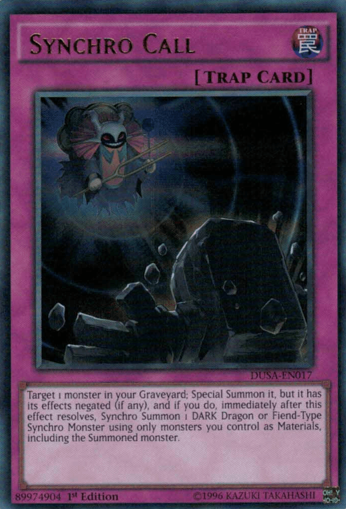 Synchro Call [DUSA-EN017] Ultra Rare - Josh's Cards