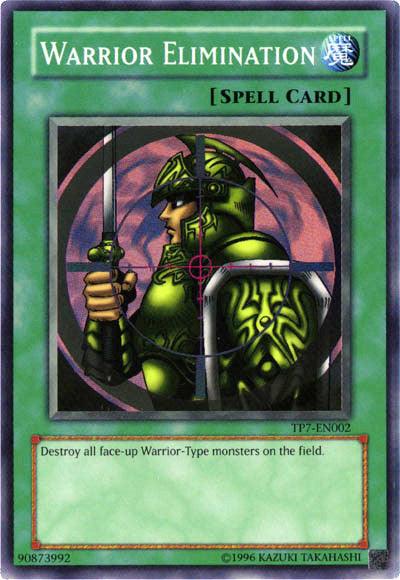 Warrior Elimination [TP7-EN002] Super Rare - Josh's Cards