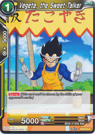 Vegeta, the Sweet-Talker (BT8-072) [Malicious Machinations] Parallel Foil