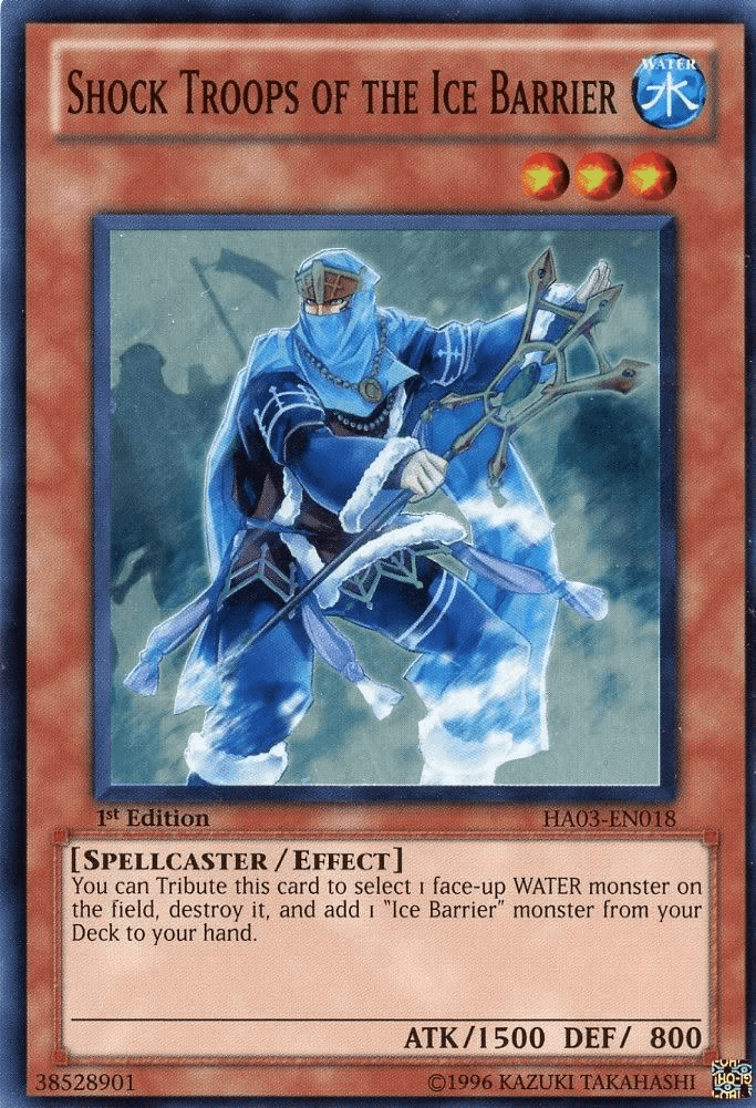 Shock Troops of the Ice Barrier [HA03-EN018] Super Rare - Josh's Cards