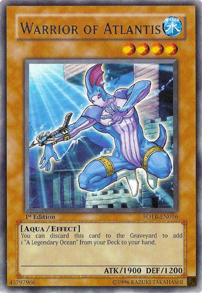 Warrior of Atlantis [FOTB-EN016] Rare - Josh's Cards