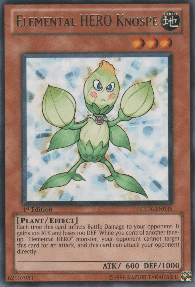 Elemental HERO Knospe [LCGX-EN035] Rare - Josh's Cards