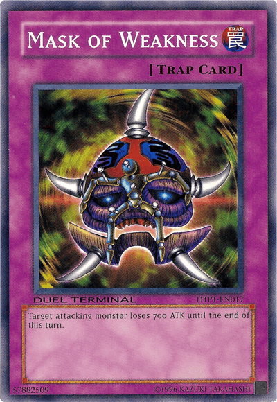 Mask of Weakness [DTP1-EN017] Common - Josh's Cards