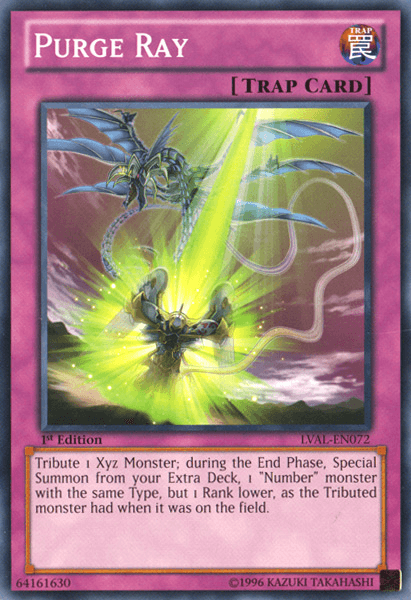 Purge Ray [LVAL-EN072] Common - Josh's Cards
