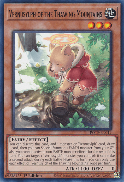 Vernusylph of the Thawing Mountains [POTE-EN019] Common - Josh's Cards