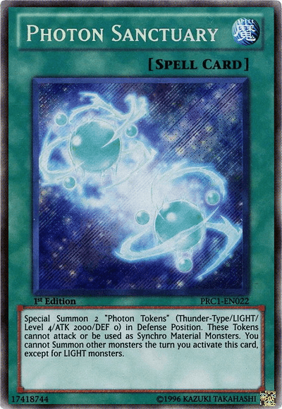 Photon Sanctuary [PRC1-EN022] Secret Rare - Josh's Cards