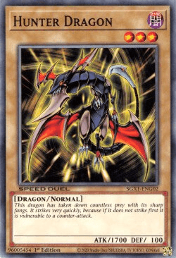 Hunter Dragon [SGX1-ENG02] Common - Josh's Cards