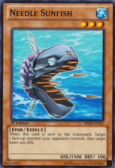Needle Sunfish [BP02-EN101] Mosaic Rare - Josh's Cards