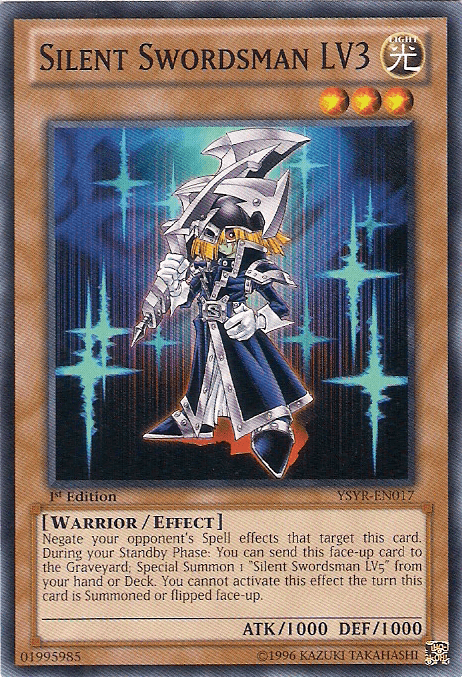 Silent Swordsman LV3 [YSYR-EN017] Common - Josh's Cards