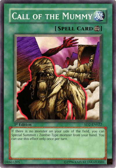 Call of the Mummy [SD2-EN022] Common - Josh's Cards