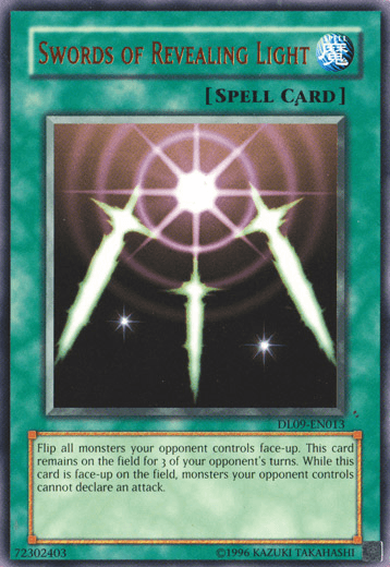 Swords of Revealing Light (Bronze) [DL09-EN013] Rare - Josh's Cards