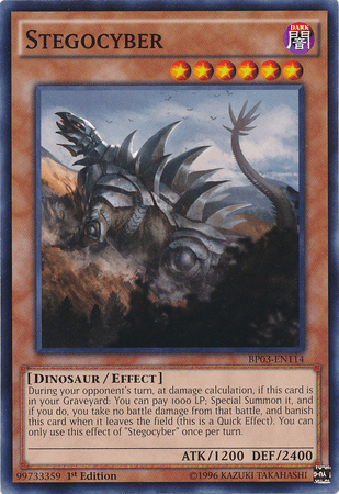 Stegocyber [BP03-EN114] Common - Josh's Cards