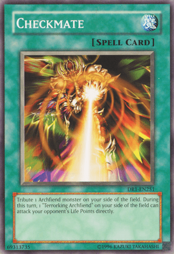 Checkmate [DR1-EN251] Common - Josh's Cards