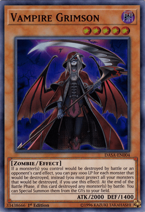 Vampire Grimson [DASA-EN004] Super Rare - Josh's Cards