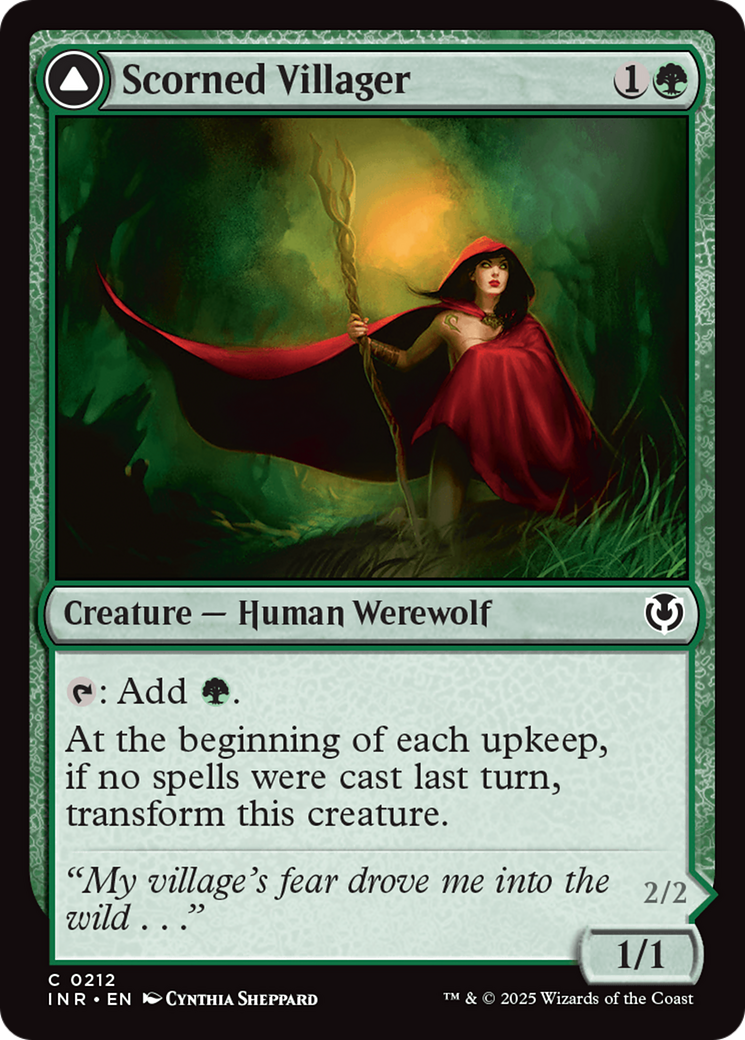 Scorned Villager (INR-212) - Innistrad Remastered Foil