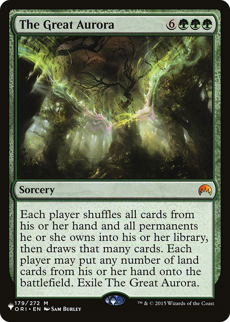 The Great Aurora (LIST-ORI-179) - The List