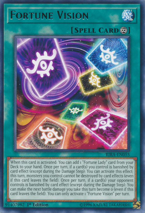 Fortune Vision [RIRA-EN055] Rare - Josh's Cards