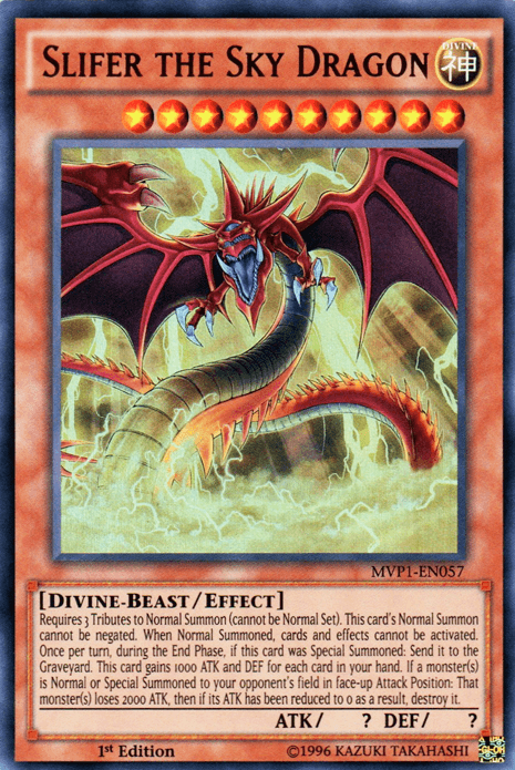 Slifer the Sky Dragon [MVP1-EN057] Ultra Rare - Josh's Cards