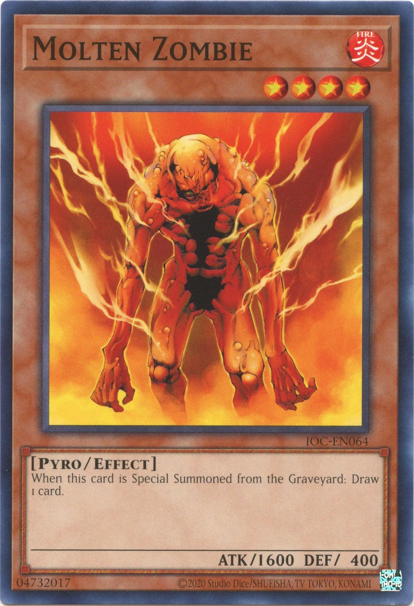 Molten Zombie (25th Anniversary) [IOC-EN064] Common - Josh's Cards