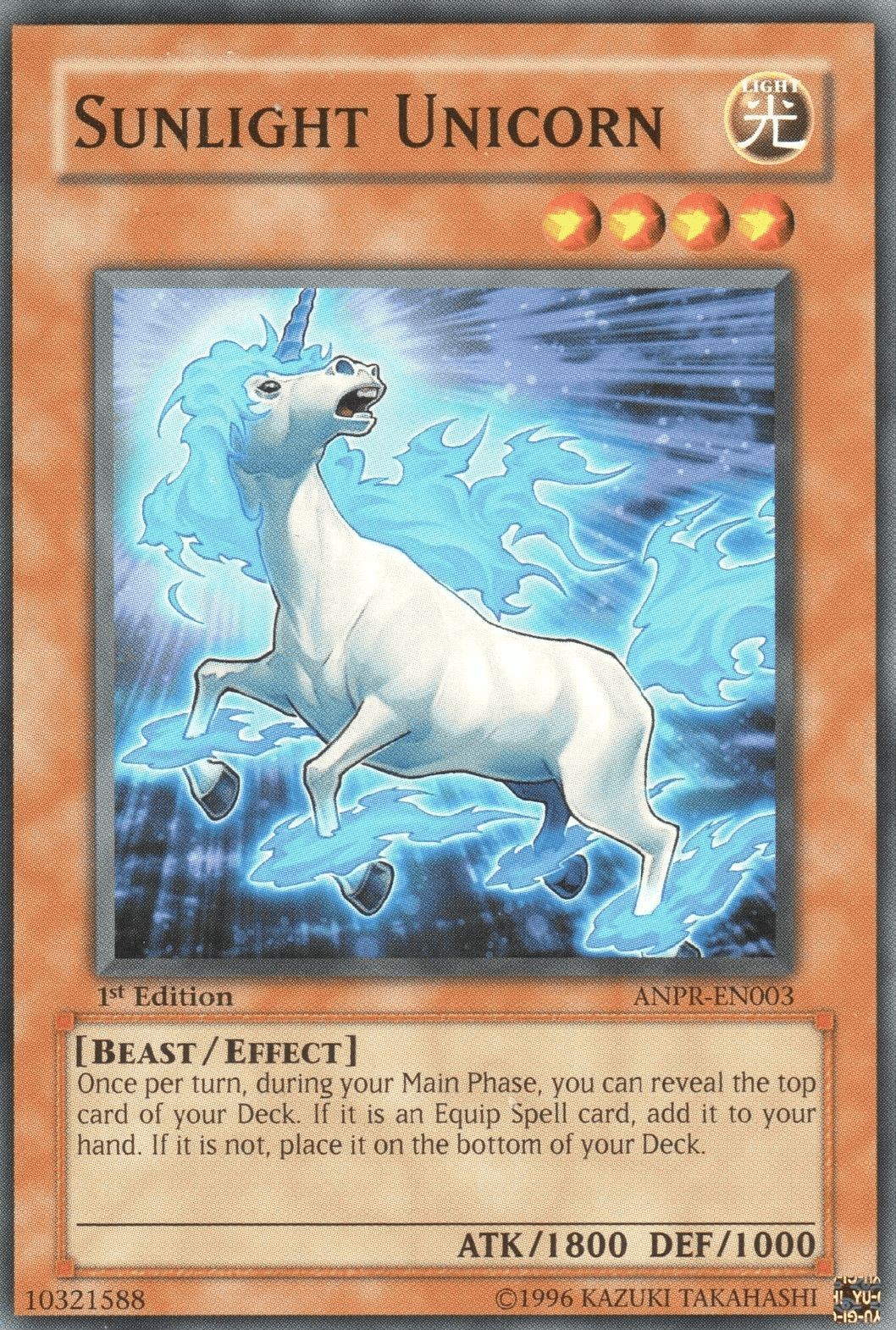 Sunlight Unicorn [ANPR-EN003] Common - Josh's Cards