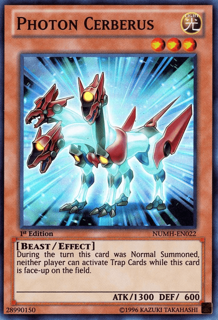 Photon Cerberus [NUMH-EN022] Super Rare - Josh's Cards
