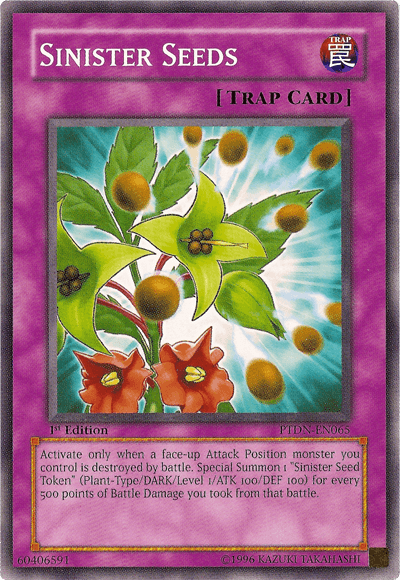 Sinister Seeds [PTDN-EN065] Common - Josh's Cards
