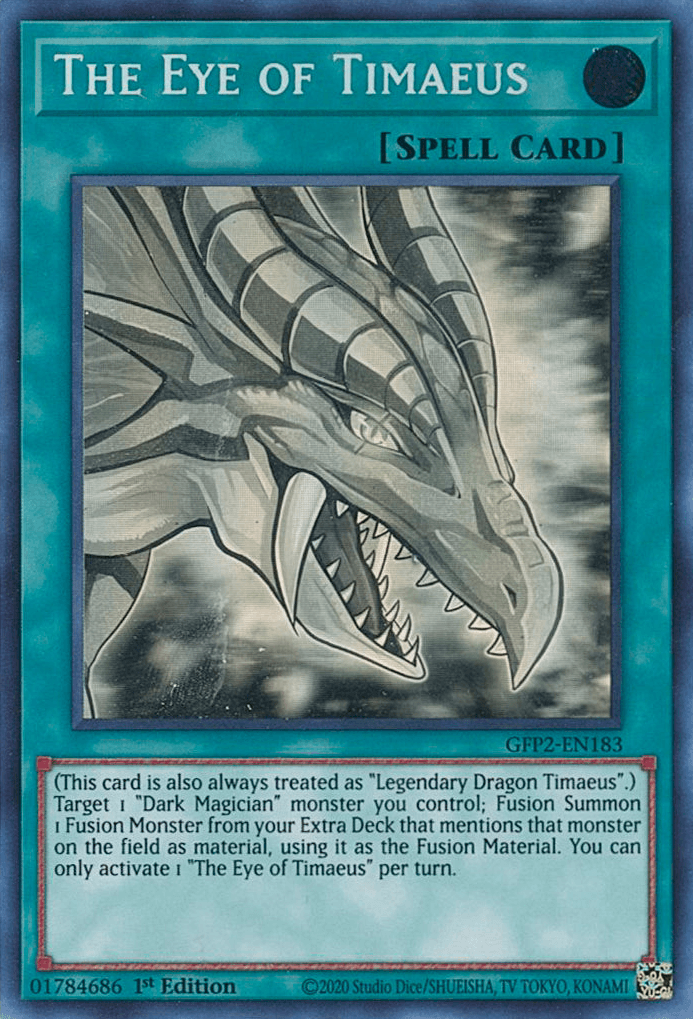 The Eye of Timaeus [GFP2-EN183] Ghost Rare - Josh's Cards