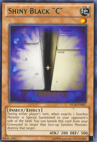 Shiny Black "C" (Green) [DL14-EN007] Rare - Josh's Cards