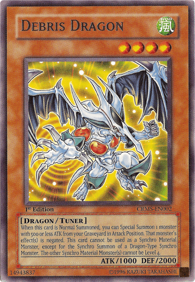 Debris Dragon [CRMS-EN002] Rare - Josh's Cards