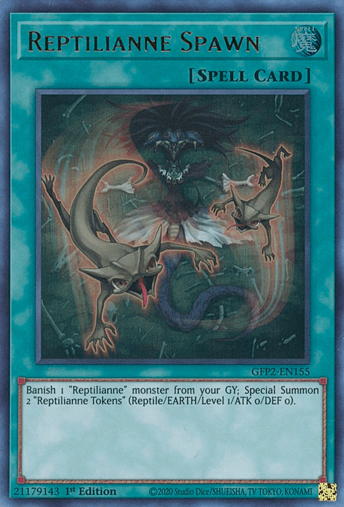 Reptilianne Spawn [GFP2-EN155] Ultra Rare - Josh's Cards