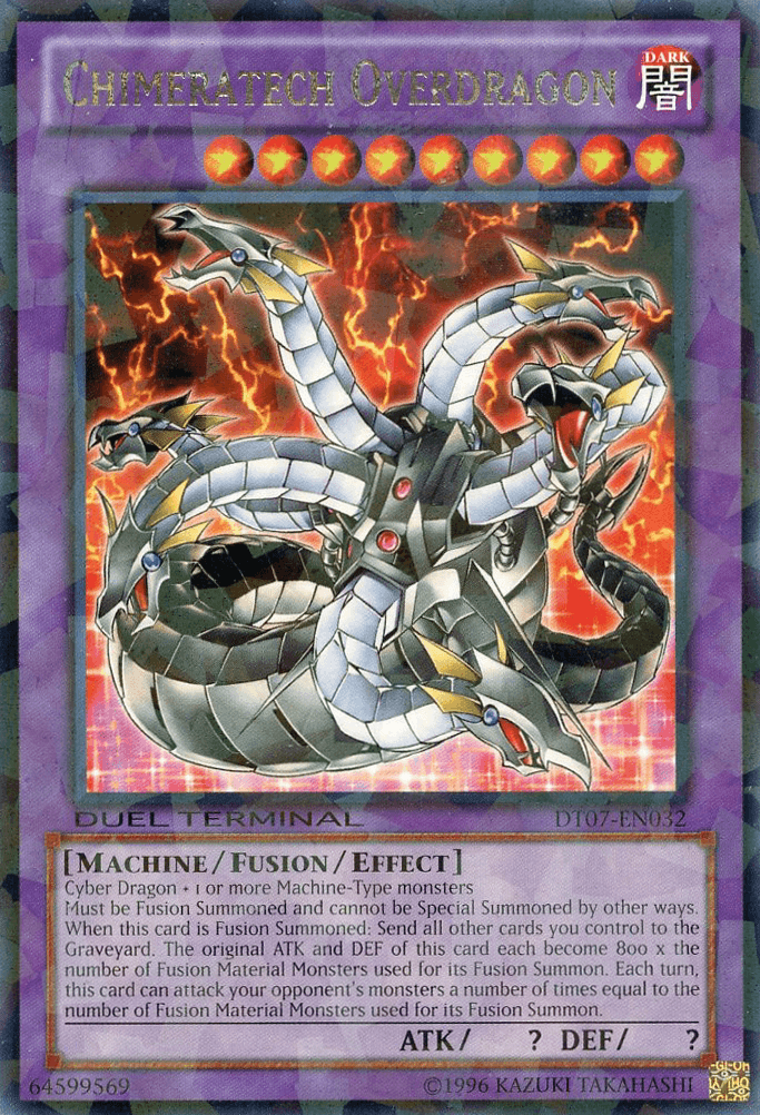 Chimeratech Overdragon [DT07-EN032] Rare - Josh's Cards