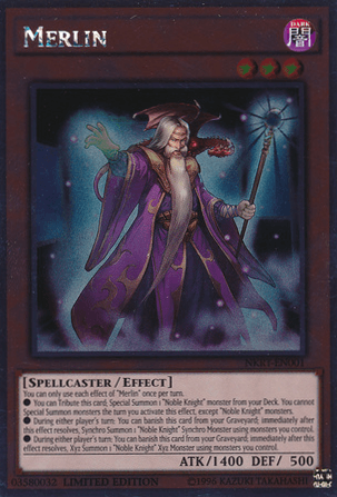 Merlin [NKRT-EN001] Platinum Rare - Josh's Cards