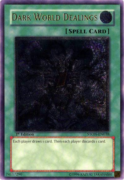 Dark World Dealings [STON-EN038] Ultimate Rare - Josh's Cards