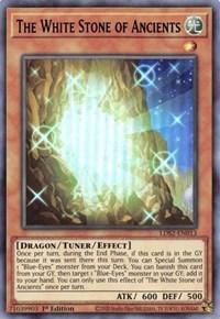 The White Stone of Ancients (Blue) [LDS2-EN013] Ultra Rare - Josh's Cards
