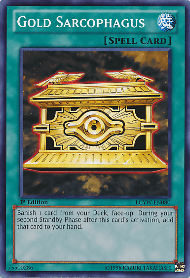 Gold Sarcophagus [LCYW-EN080] Common - Josh's Cards