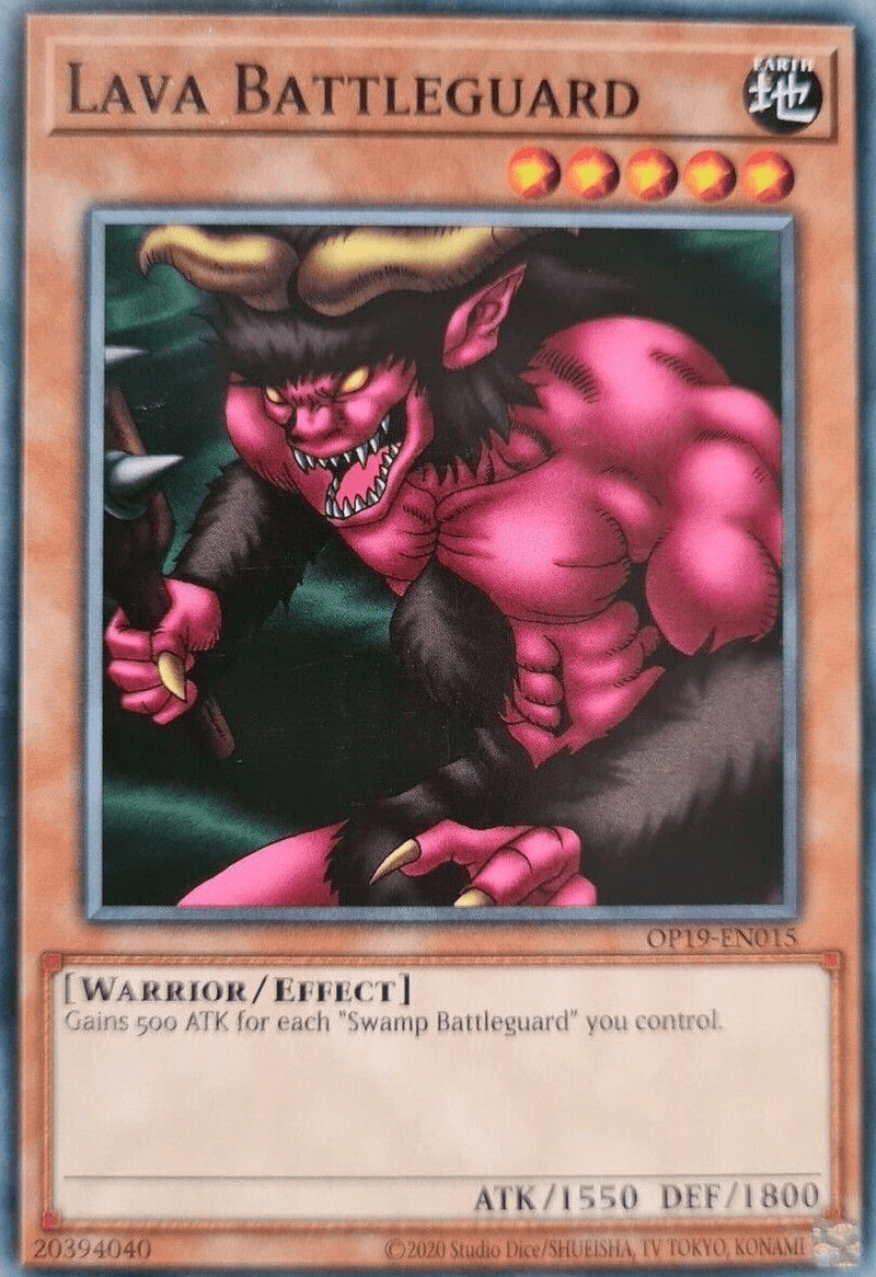 Lava Battleguard [OP19-EN015] Common - Josh's Cards