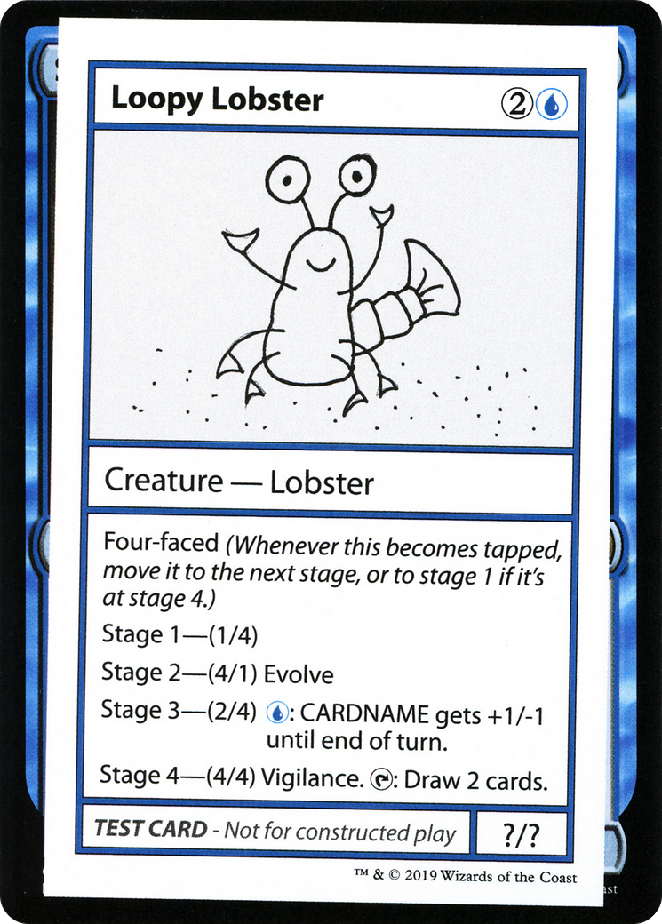 Loopy Lobster (CMB1-026) - Mystery Booster Playtest Cards 2021